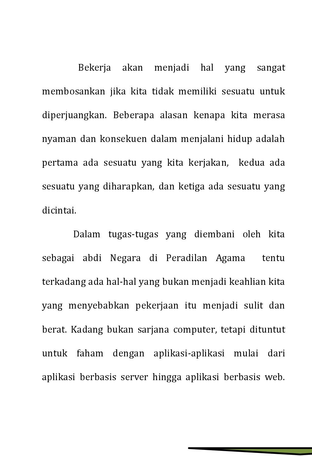 Artikel Ghozi Pekerjaan Harus Dicintai 00004