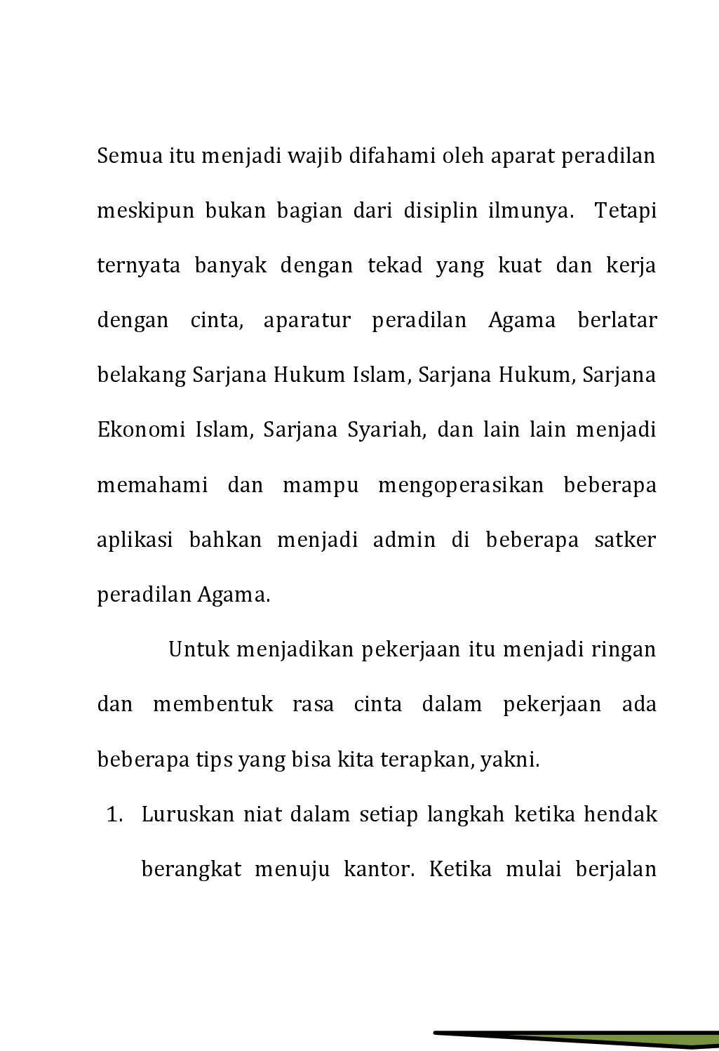 Artikel Ghozi Pekerjaan Harus Dicintai 00005