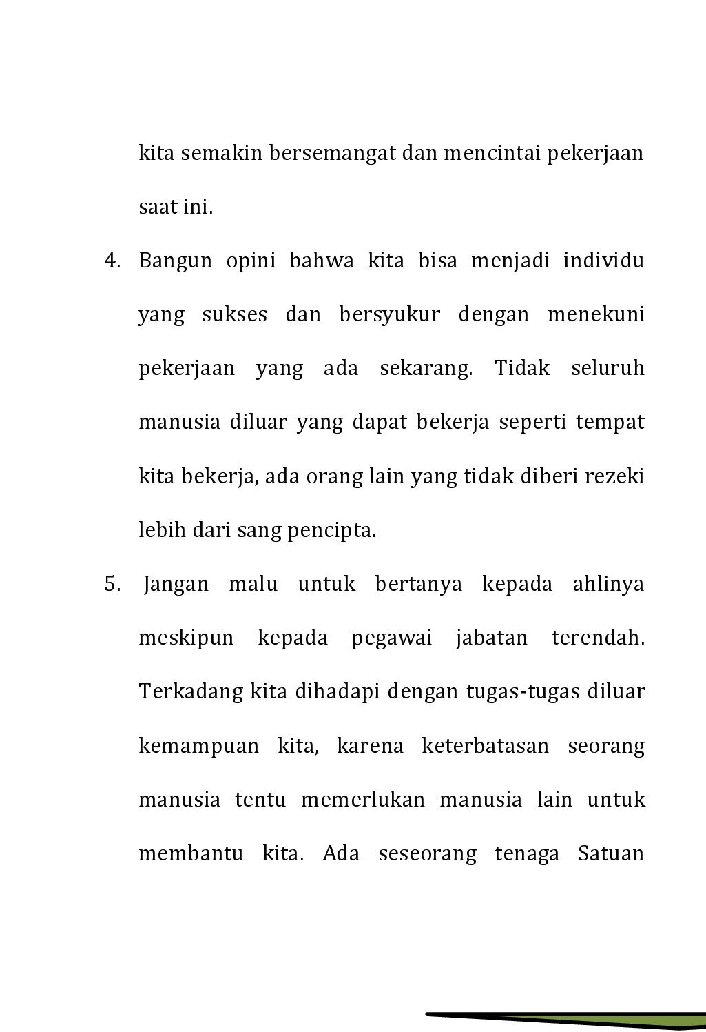 Artikel Ghozi Pekerjaan Harus Dicintai 00007