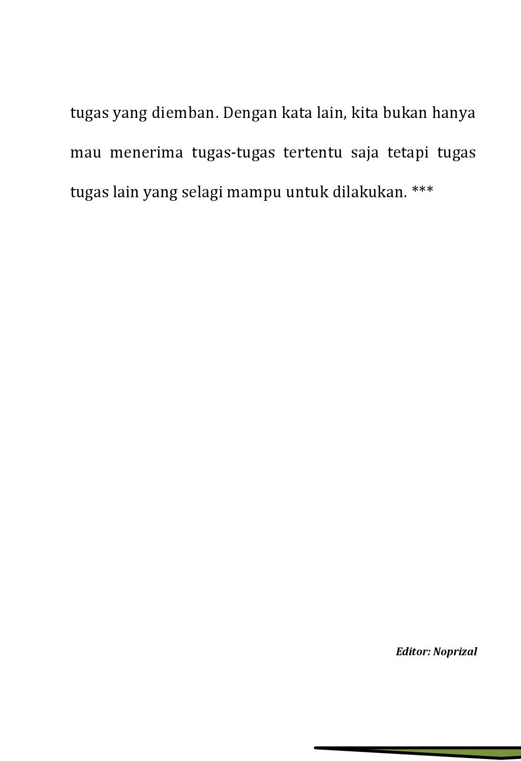 Artikel Ghozi Pekerjaan Harus Dicintai 00009
