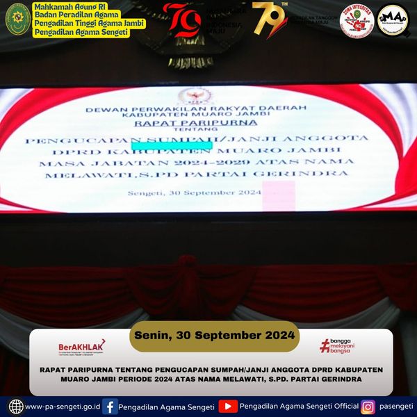 Rapat Paripurna DPRD Muaro Jambi 2024.a