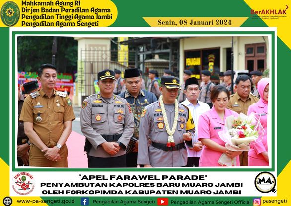 Ketua PA Sengeti Menghadiri Undangan Polres Muaro Jambi | (08/01/2024)