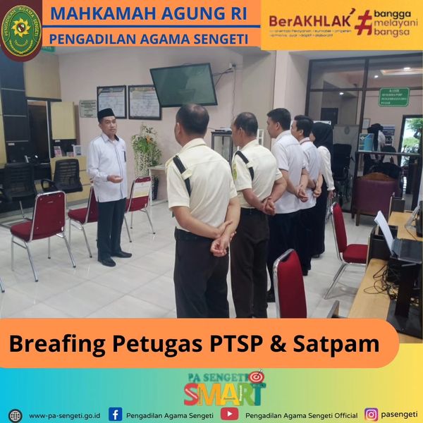 Briefing PTSP Satpam Senin Mei 2023.a