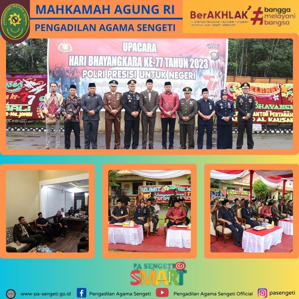 HUT Bhayangkara ke 77 2023