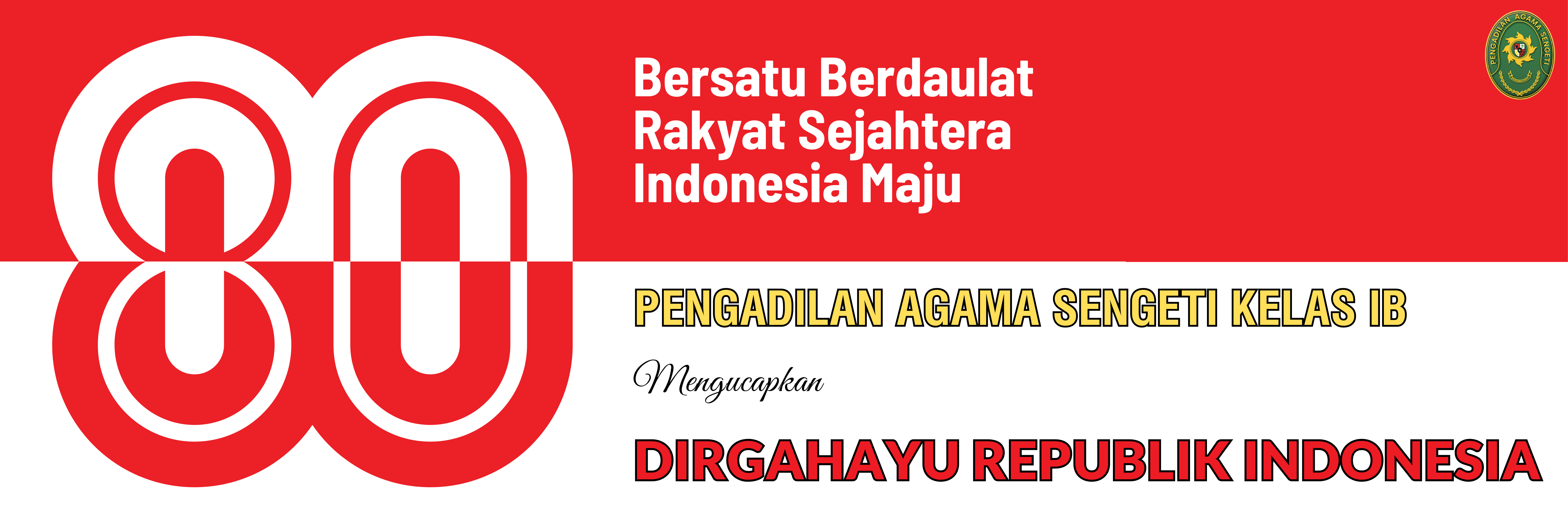 HUT RI KE 80