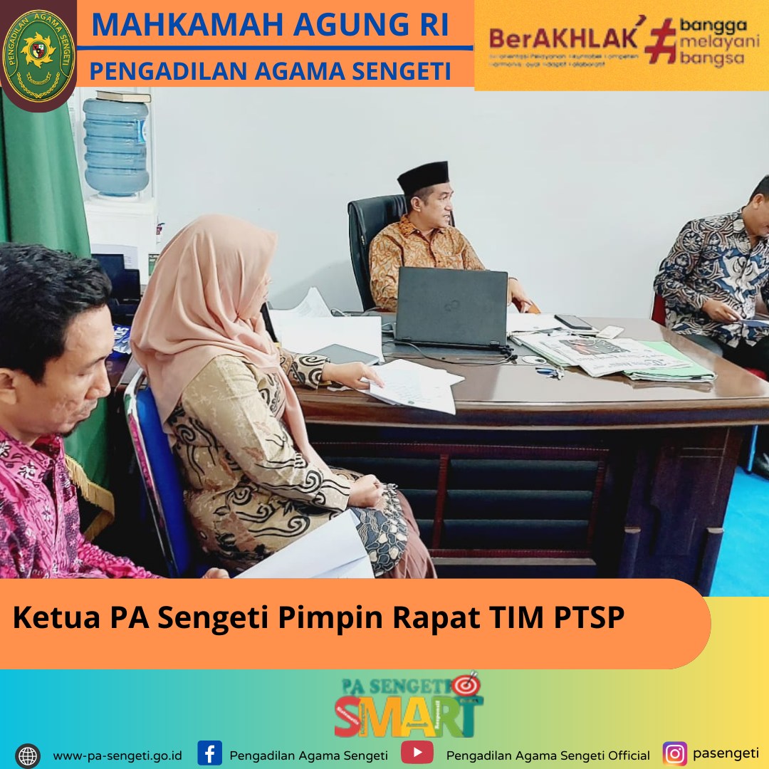 Rapat Inovasi dan PTSP.a